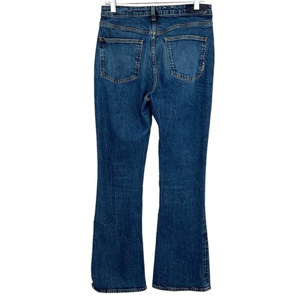 Scotch & Soda Blue Flare Jeans - Picture 8 of 14